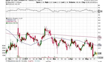 Is A Bounce Coming? Sio Gene Therapies Inc. (NASDAQ:SIOX)